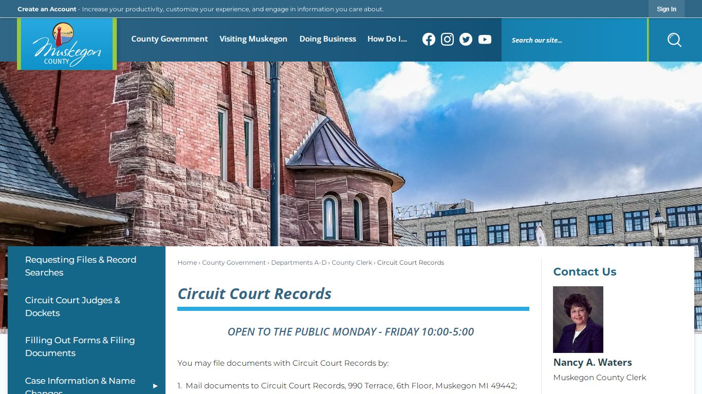 Circuit Court Records | Muskegon County, MI